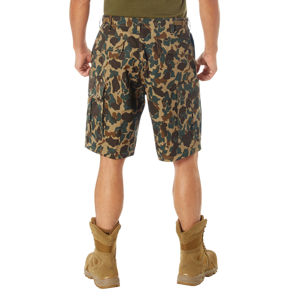 Fred Bear Camo Military Cargo Shorts