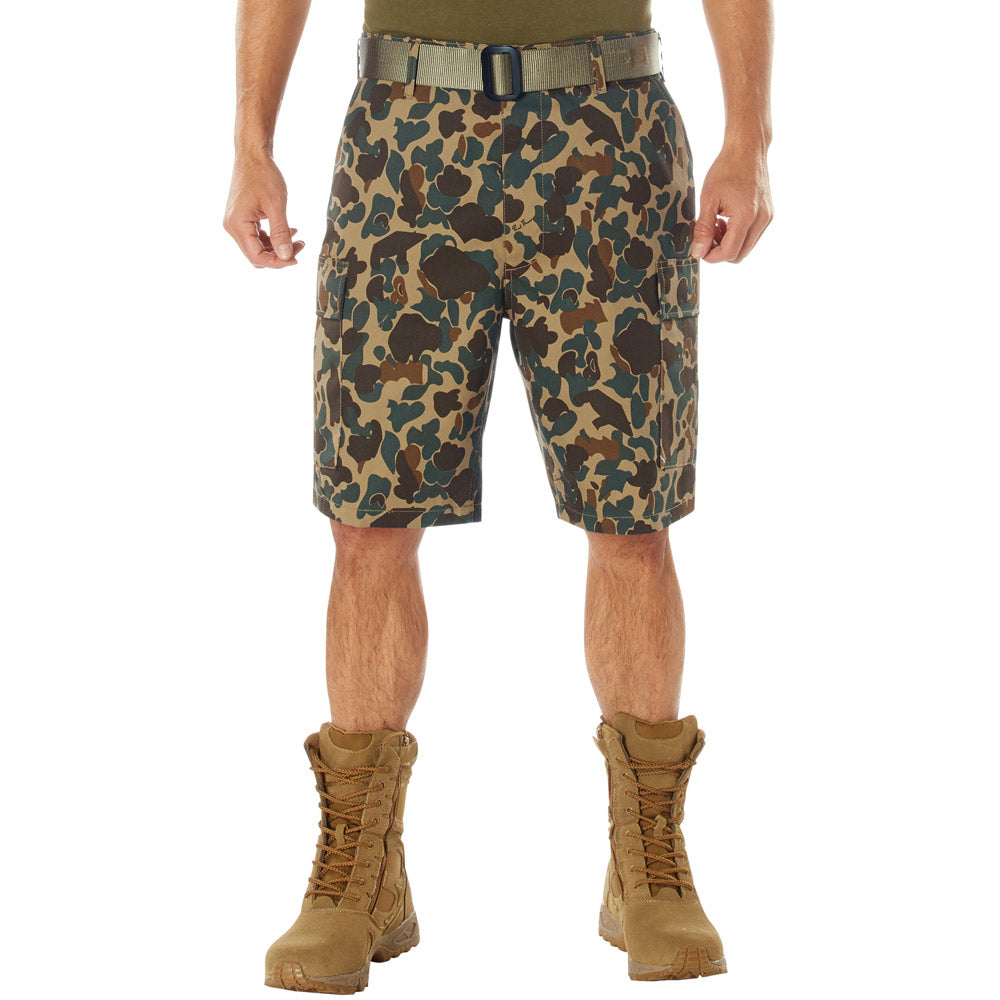 Fred Bear Camo Military Cargo Shorts