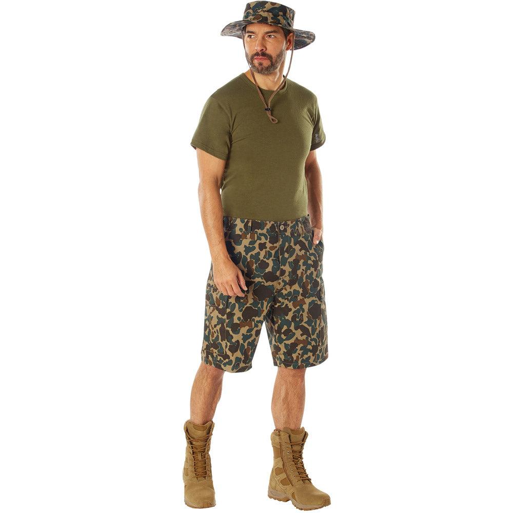 Fred Bear Camo Military Cargo Shorts