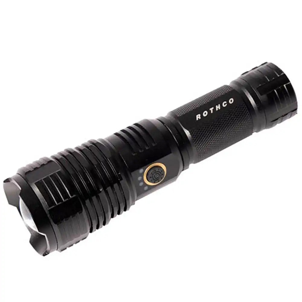 1500 lumen rechargeable flashlight Rothco 1500 Lumen Rechargeable LED Tactical Task Light
