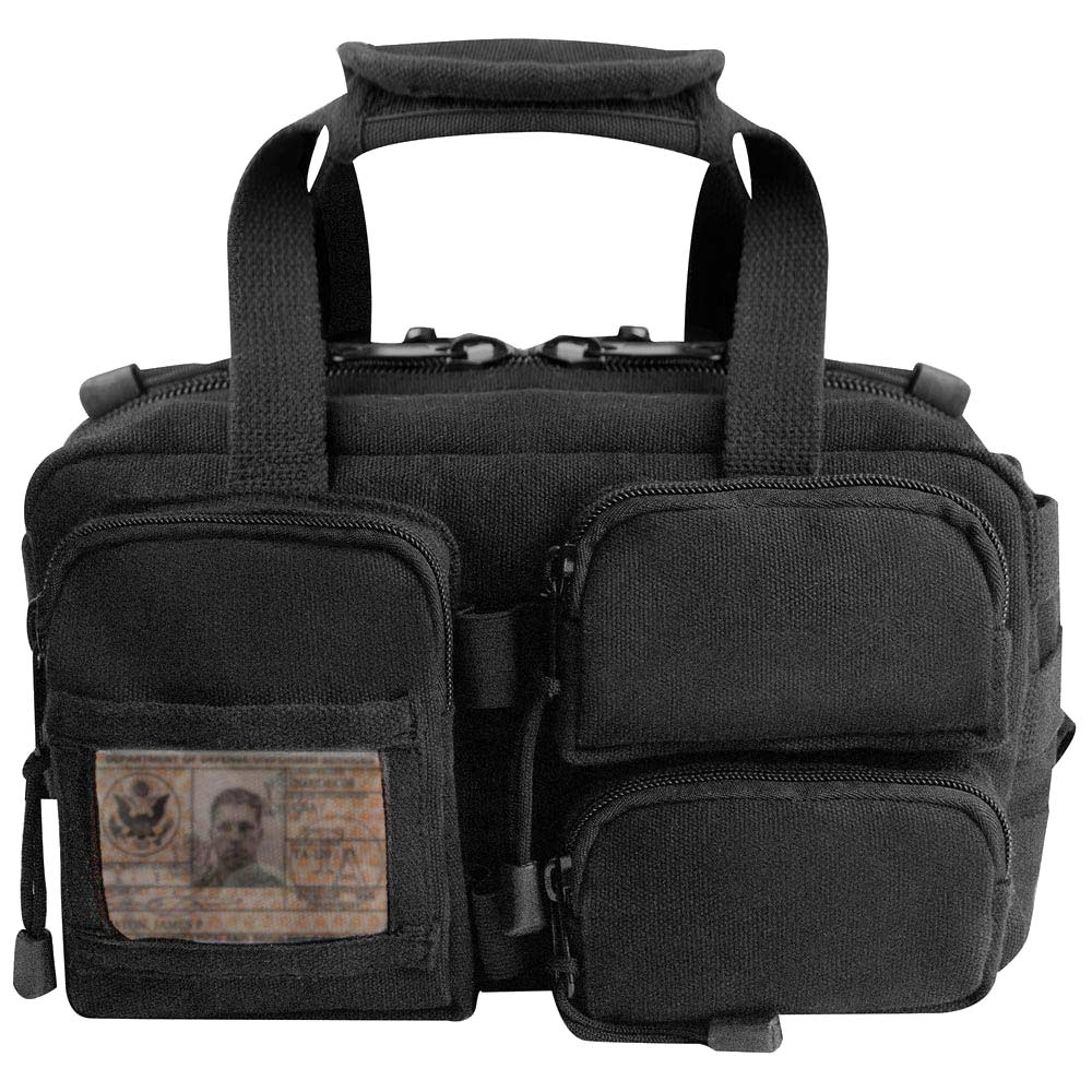 Canvas 12-inch Tactical Tool Bag with ID Window