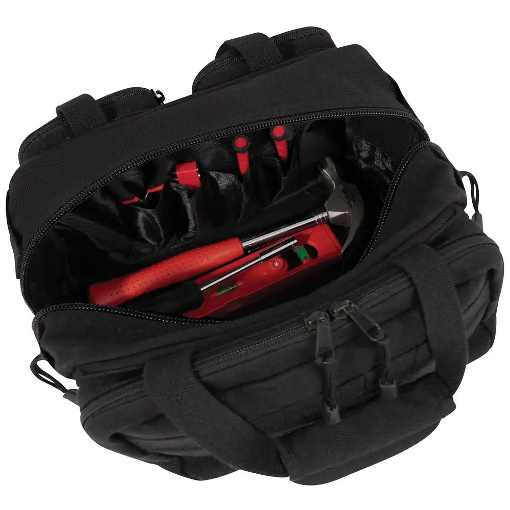 Canvas 12-inch Tactical Tool Bag with ID Window