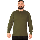 Rothco Long Sleeve Henley Shirt