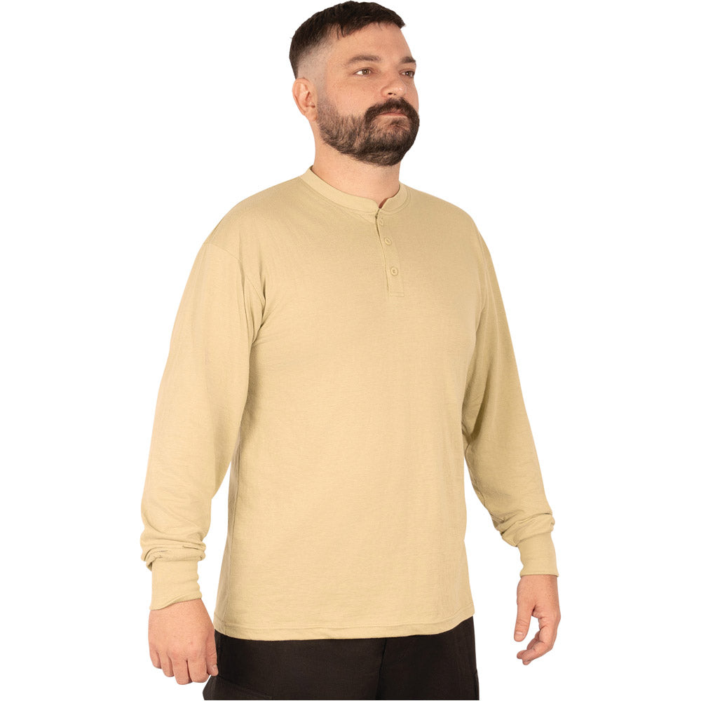 Rothco Long Sleeve Henley Shirt