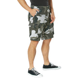 Vintage City Camouflage Cargo Shorts