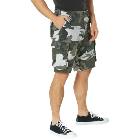 Vintage City Camouflage Cargo Shorts