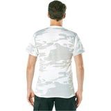 White Camouflage Men's Military Tee Shirt