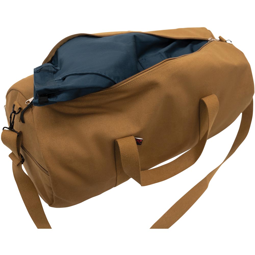 24-Inch Canvas Military Duffle Bag