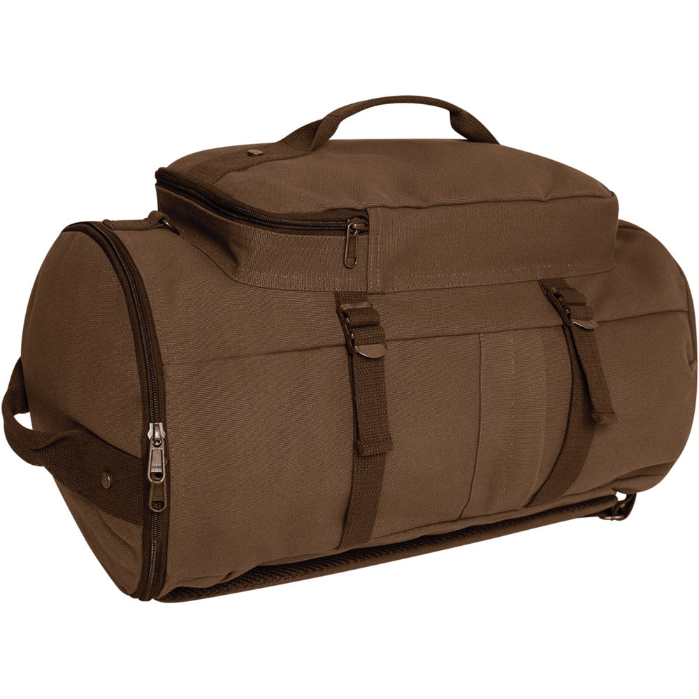 19-Inch Convertible Canvas Duffle Backpack