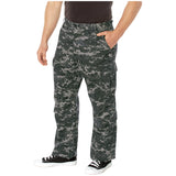 Subdued Urban Digital Vintage Paratrooper Cargo Pants