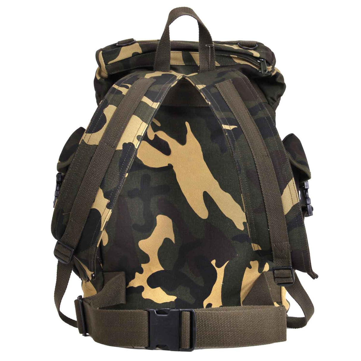 Outdoorsman 19-inch Camouflage Canvas Rucksack