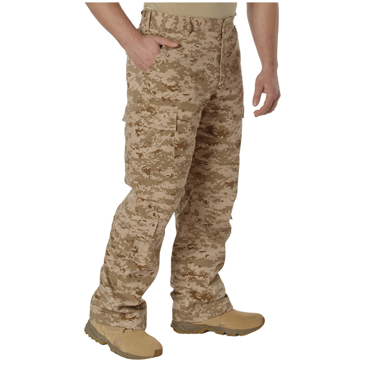 Desert Digital Vintage Paratrooper Cargo Pants