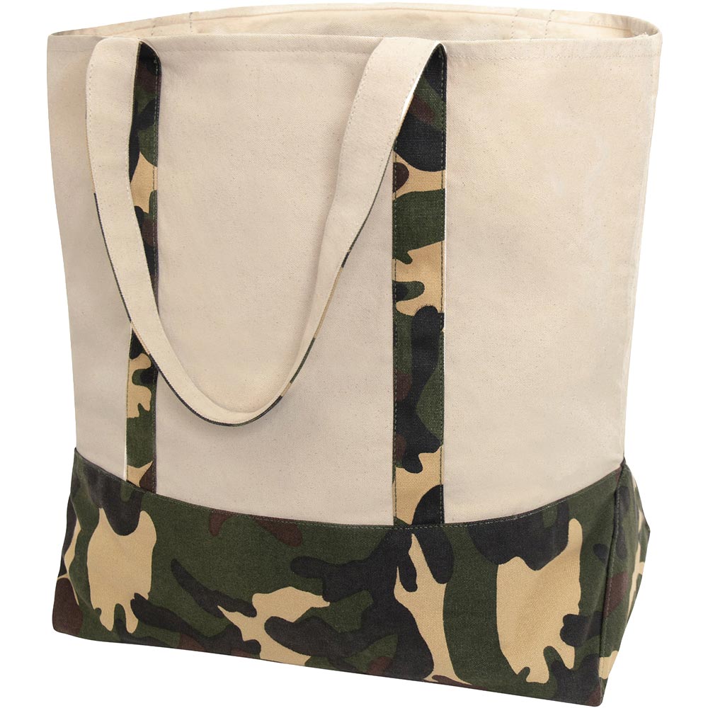 Rothco Large Camo Accent Canvas Tote Bag