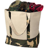 Rothco Large Camo Accent Canvas Tote Bag