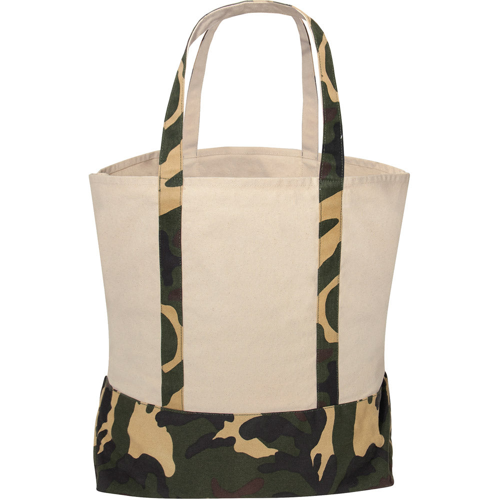 Rothco Large Camo Accent Canvas Tote Bag