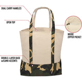 Rothco Large Camo Accent Canvas Tote Bag