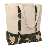 Rothco Large Camo Accent Canvas Tote Bag