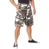 Vintage City Camo Military Utility Cargo Shorts