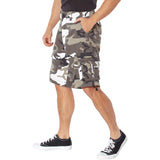 Vintage City Camo Military Utility Cargo Shorts