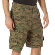 Vintage Woodland Digital Camo Cargo Shorts