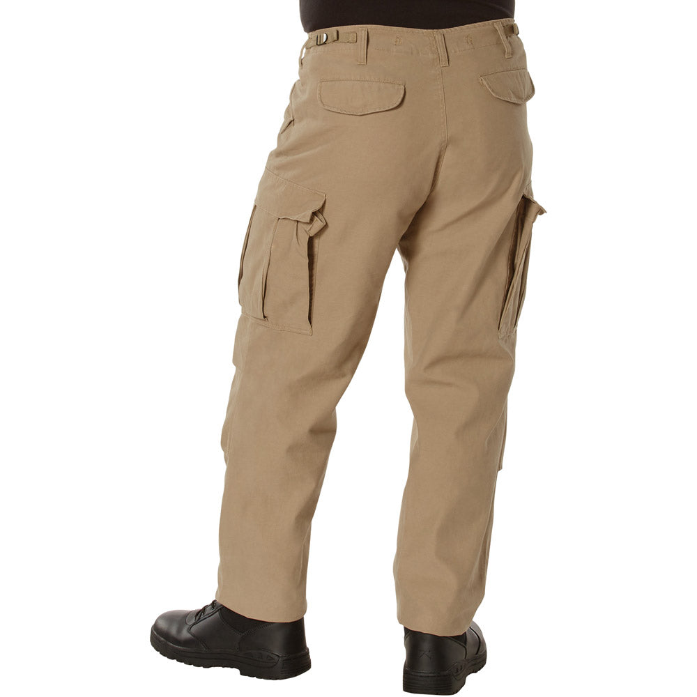 Khaki Vintage M-65 Cargo Pants