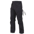 M-65 Black Vintage Military Field Cargo Pants