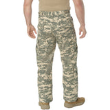 ACU Digital Camouflage Vintage Paratrooper Cargo Pants