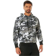 White Camo Pullover Hoodie