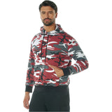 Red Camo Pullover Hoodie