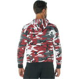 Red Camo Pullover Hoodie