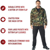 Lightweight Vintage M-65 Camouflage Field Jacket