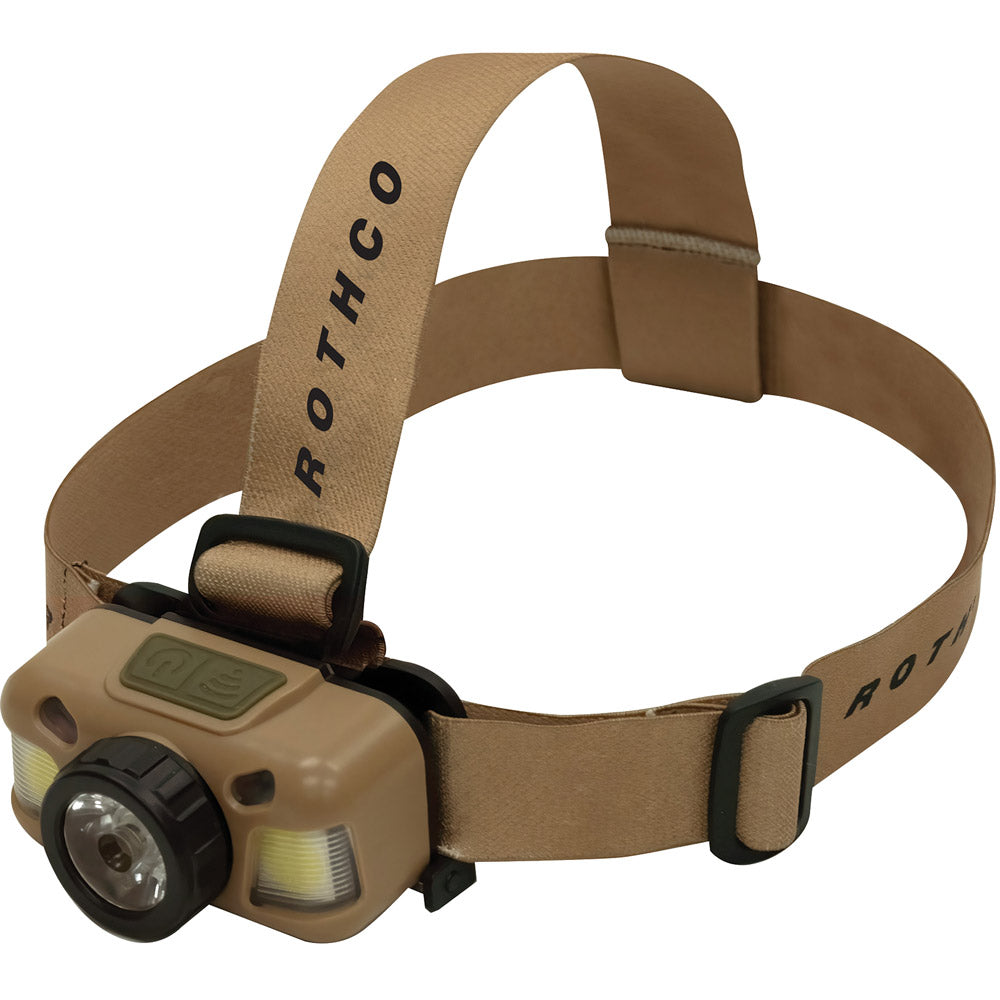 Rothco Rechargeable 600 Lumen LED Headlamp