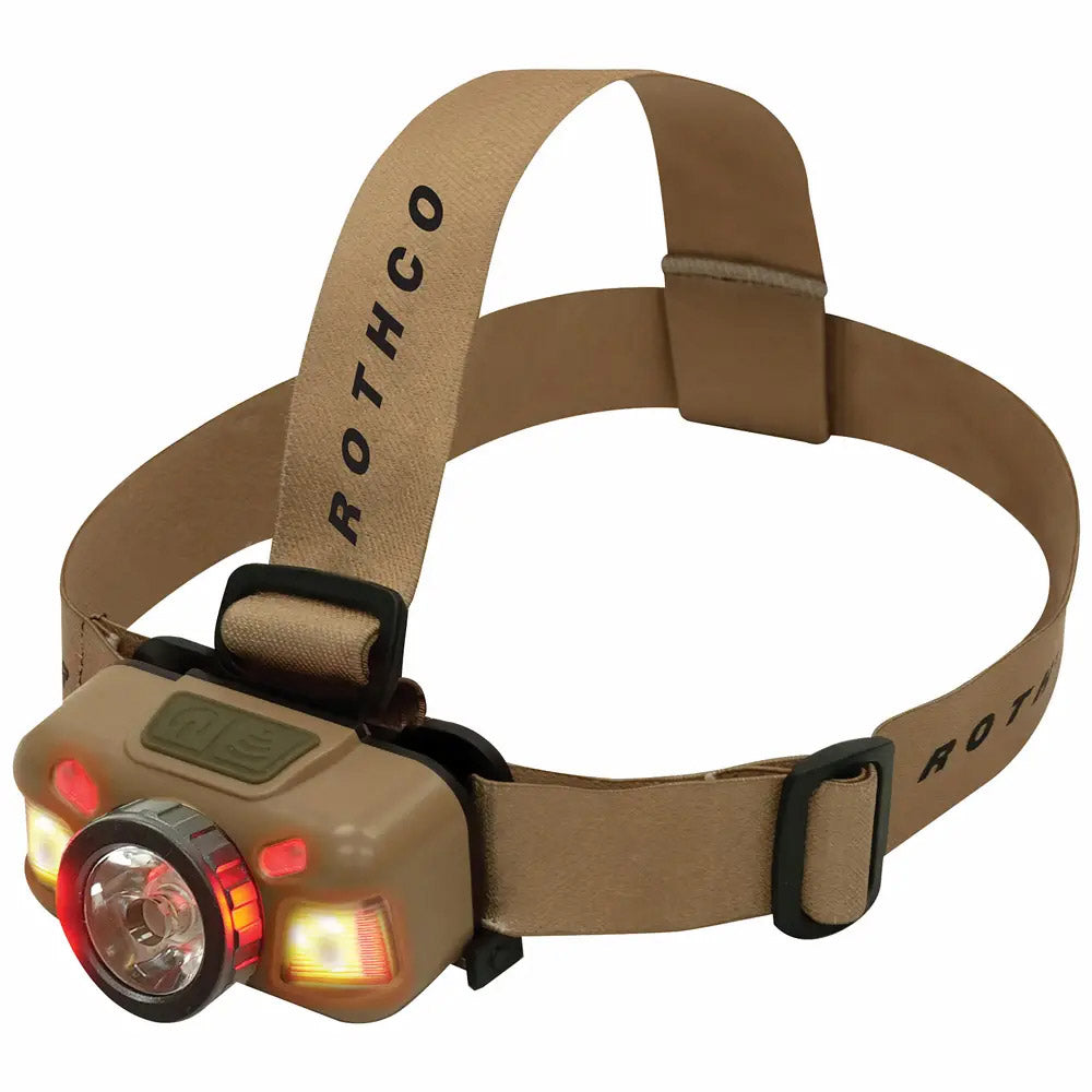 Rothco Rechargeable 600 Lumen LED Headlamp