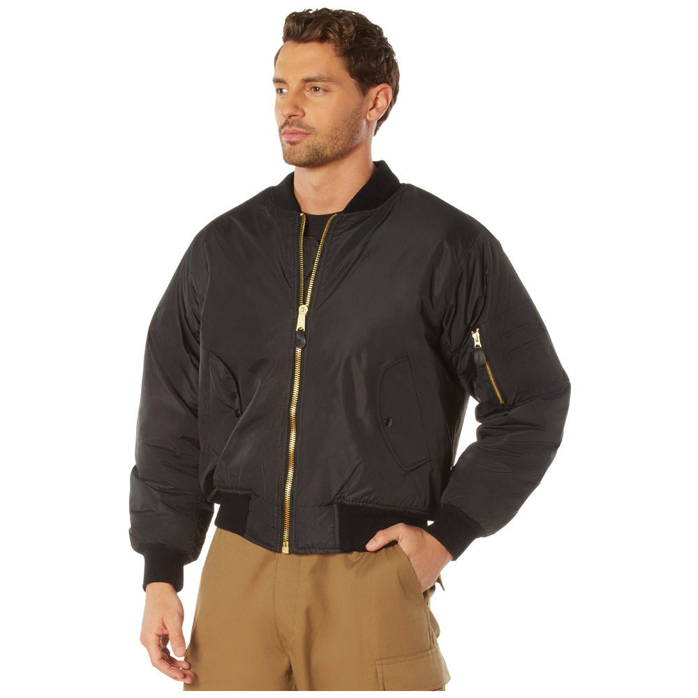 ジャケット・アウター 00s solid short ma-1 flight jacket Alpha Industries MA-1 Bloodchit Flight Jacket Gen II, Men's