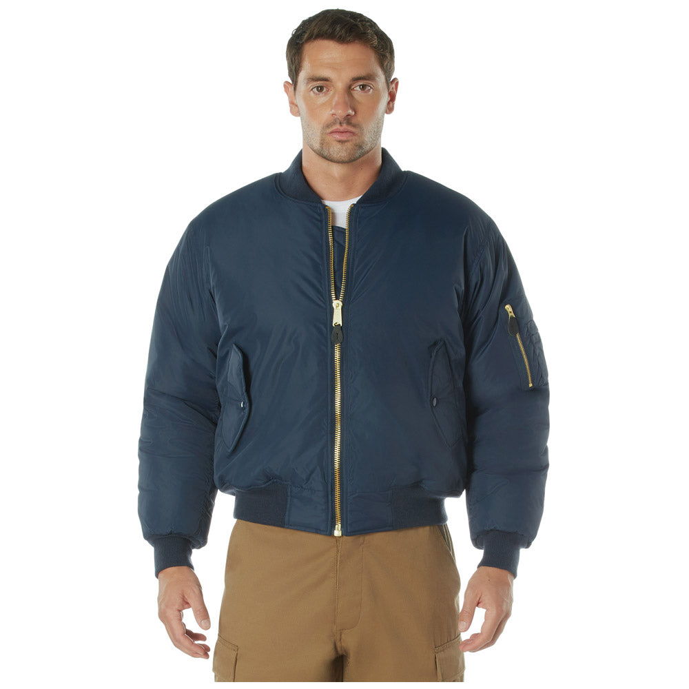 Nylon Enhanced Water Resistant MA-1 Bomber Jacket