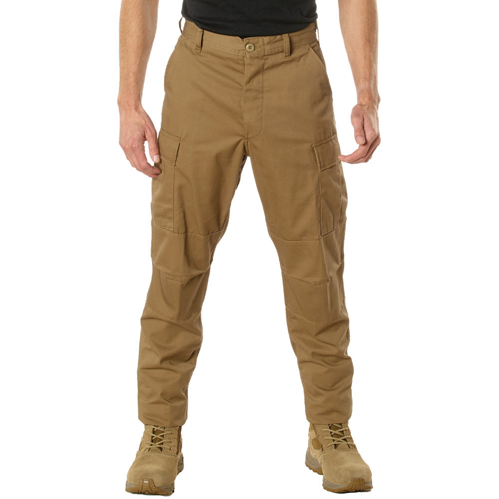 Relaxed Fit Zipper Fly Military BDU Pant