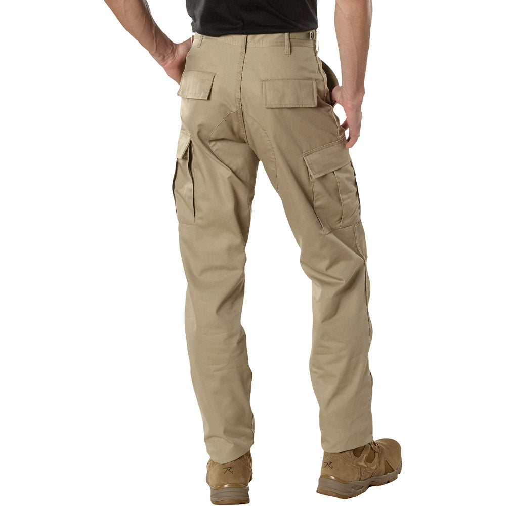 Relaxed Fit Zipper Fly Military BDU Pant