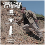 Relaxed Fit Zipper Fly Military BDU Pant