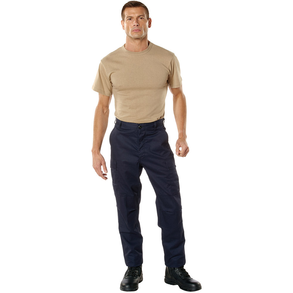 Relaxed Fit Zipper Fly Military BDU Pant