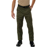 Relaxed Fit Zipper Fly Military BDU Pant