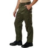 Relaxed Fit Zipper Fly Military BDU Pant