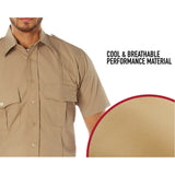 Rothco Short Sleeve 2-Pocket Uniform Shirt