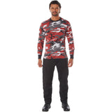 Red Camo Long Sleeve Shirt