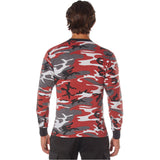 Red Camo Long Sleeve Shirt