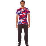 Red White & Blue USA Camouflage T-Shirt