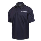 Moisture Wicking Security Short Sleeve Polo Shirt