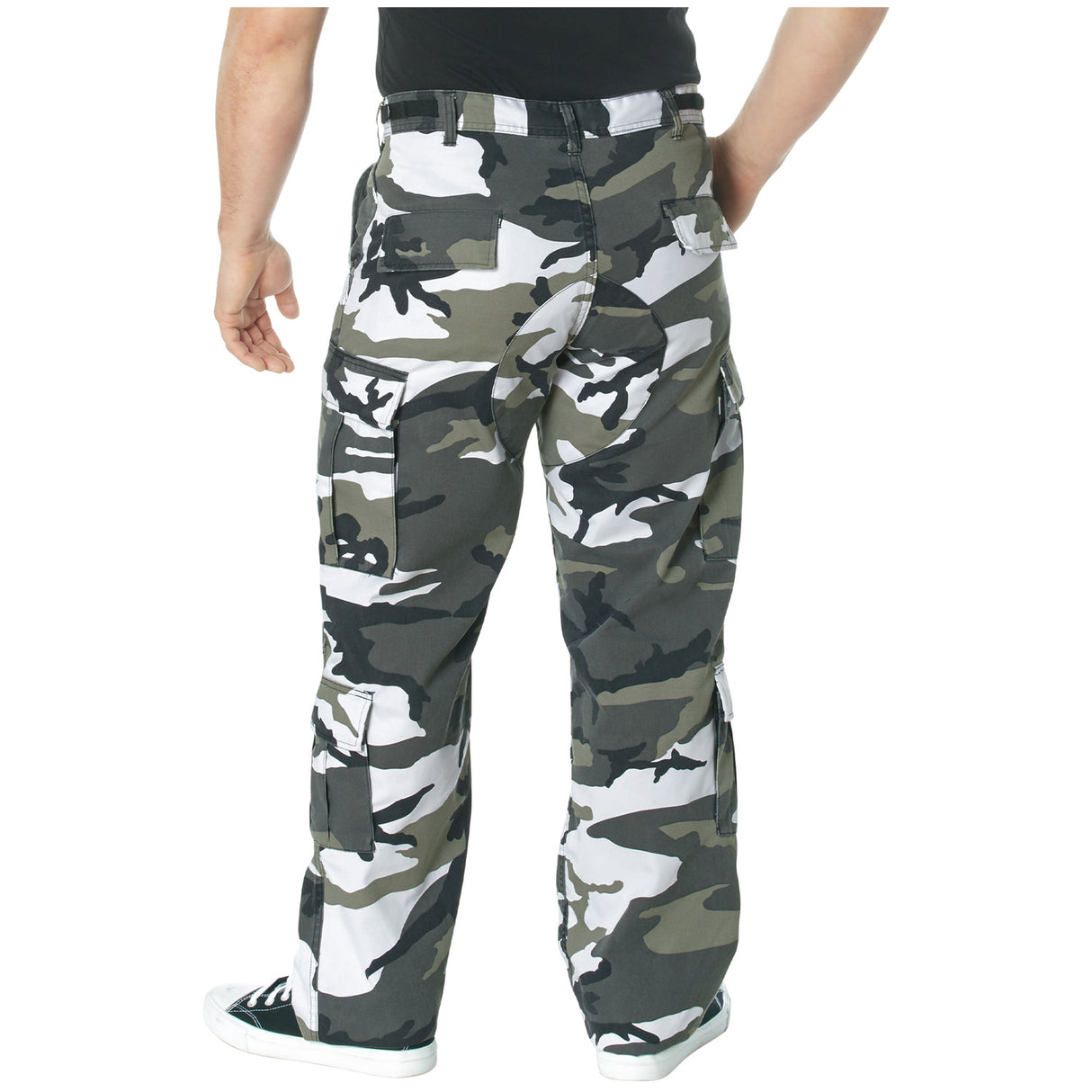 City Camouflage Vintage Paratrooper Cargo Pants