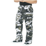 City Camouflage Vintage Paratrooper Cargo Pants