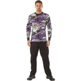 Purple Camo Long Sleeve Shirt