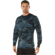 Midnight Blue Camo Long Sleeve Shirt